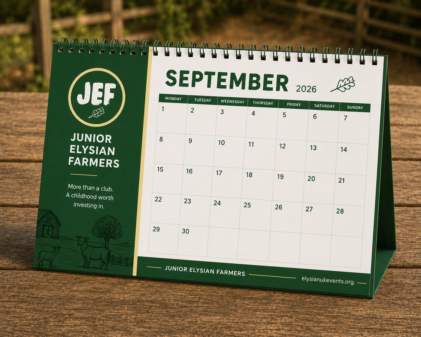 Junior Elysian Farmers - Autumn Term